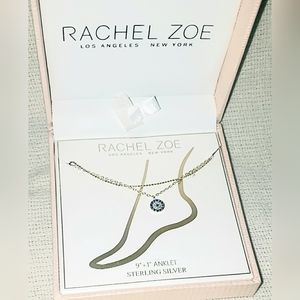 Rachel Zoe double layer evil eye anklet